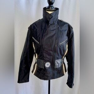 Women’s vintage Yamaha STAR‎ black motorcycle Jacket size medium